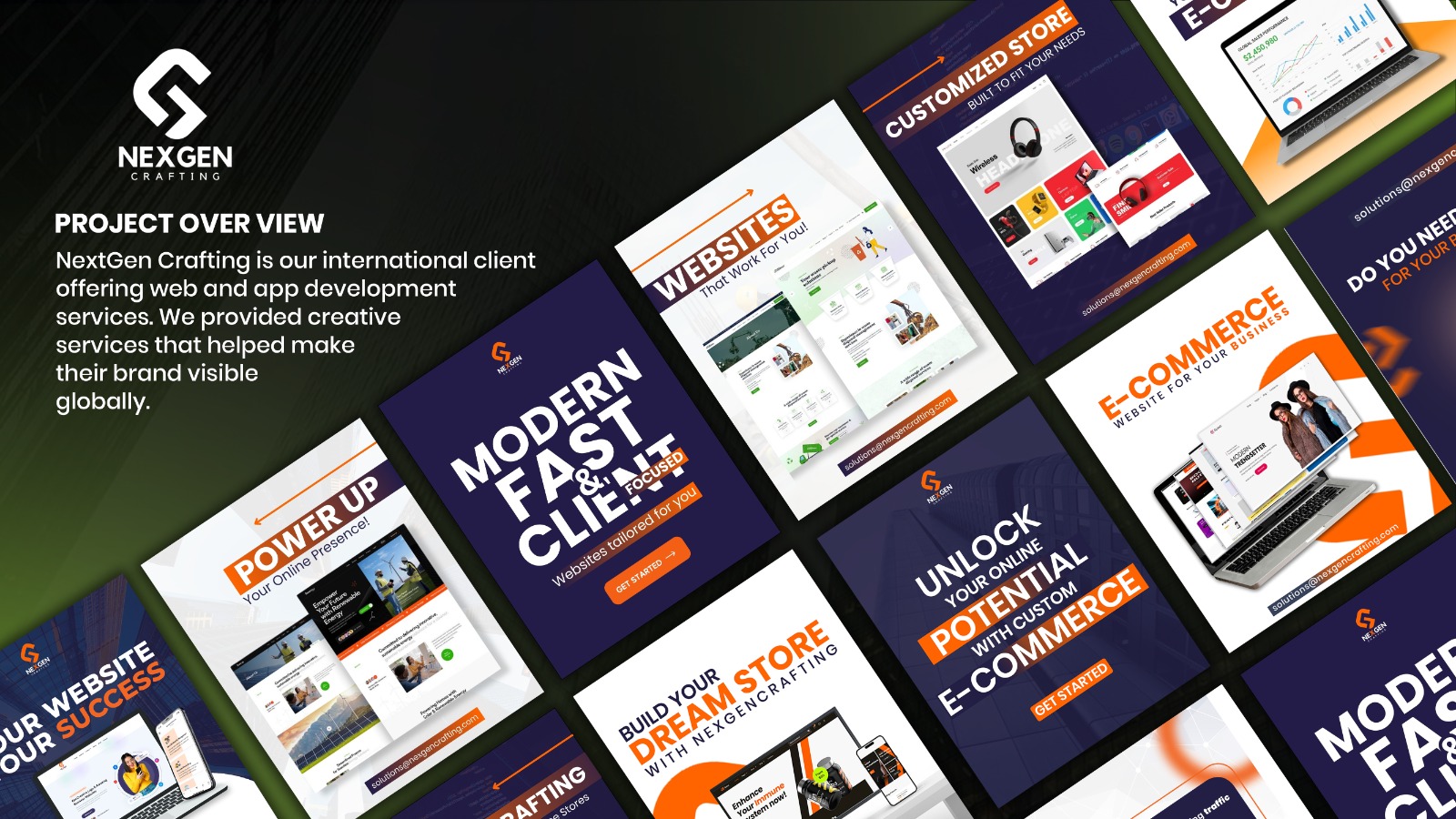 MDX Digitals manages NexGen Crafting’s brand identity & social media presence through luxury-focused content, creative branding, and engaging campaigns that elevate brand identity and strengthen audience connection.